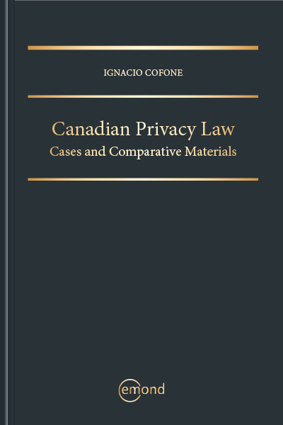 Canadian Privacy Law book cover